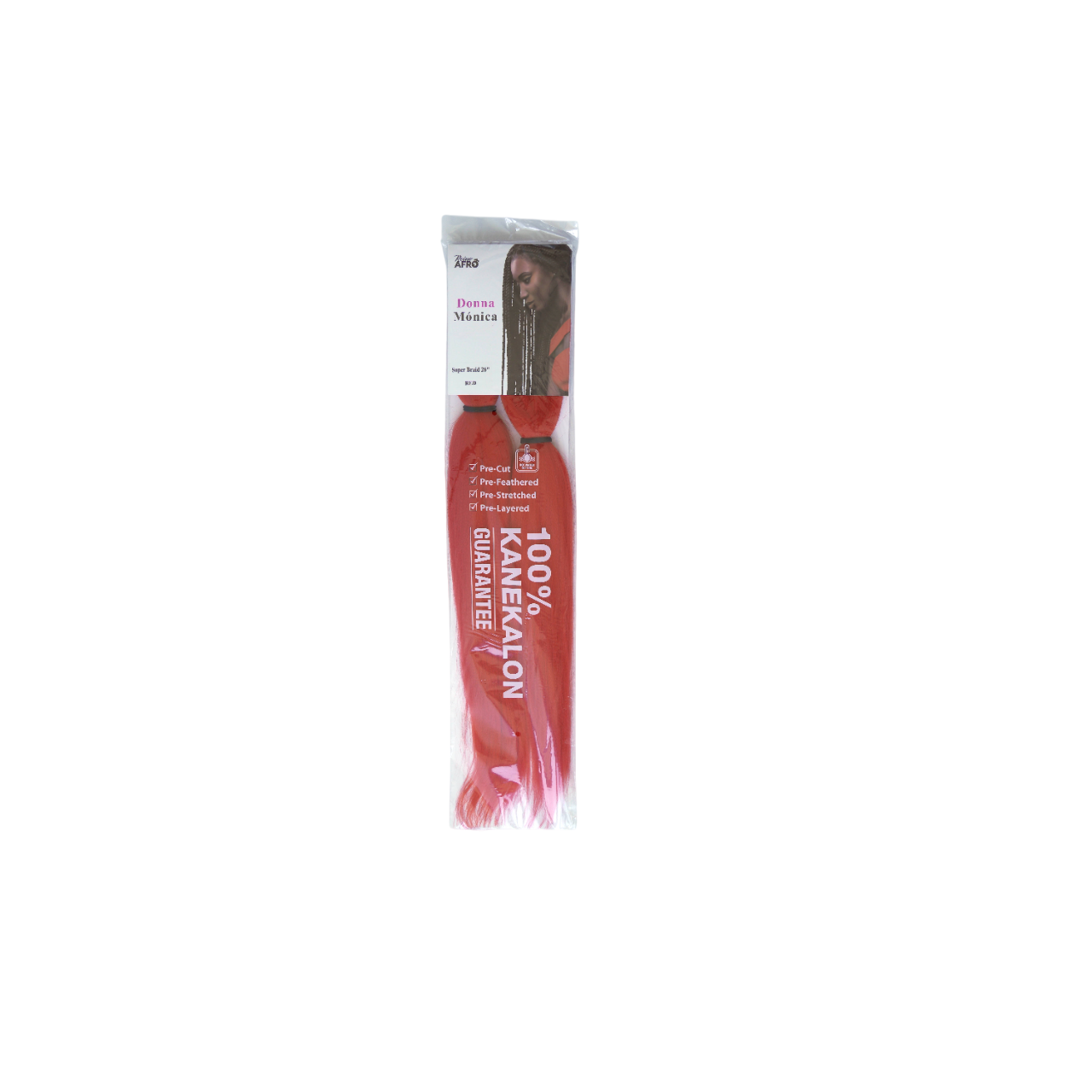 DONNA MONICA S BRAID26 RED